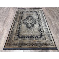 Иранский ковер Arti 8114 Синий-бежевый